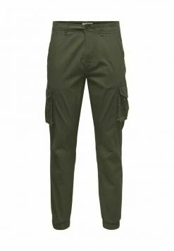 Bon marché ✔️ Only & Sons Pantalon Cargo - Olive Night 👏