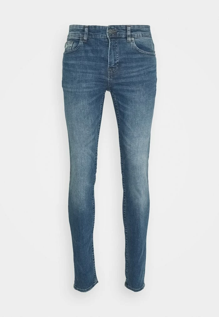 Vente flash ⌛ Only & Sons ONSWARP LIFE - 👖 Jeans Skinny - Blue Denim ✨ 4 Vente flash ⌛ Only & Sons ONSWARP LIFE - 👖 Jeans Skinny - Blue Denim ✨ – Image 4