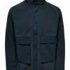 Coupon 🤩 Only & Sons Veste Polaire - Dark Navy 🎁