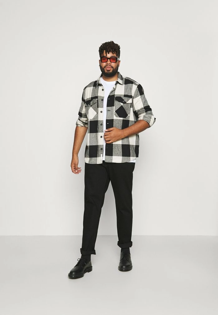 Grosses soldes 🔔 Only & Sons ONSMILO LIFE CHECK OVERSHIRT - Chemise - Black 🎁 2 Grosses soldes 🔔 Only & Sons ONSMILO LIFE CHECK OVERSHIRT - Chemise - Black 🎁 – Image 2