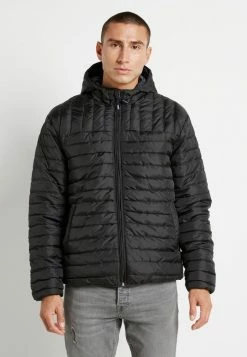 Meilleure vente ❤️ Only & Sons ONSPAUL QUILTED HOOD JACKET - Veste Mi-saison - Black ❤️