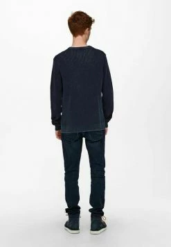 Sortie 🧨 Only & Sons Pullover - Dark Navy ⭐ -Boutique Only & Sons d128034ed15c47dd82089b9500df87de