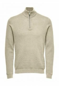 Grosses soldes 🔥 Only & Sons Pullover - Beige 🤩 -Boutique Only & Sons d1eff13ef51744e79e420967149b5c61