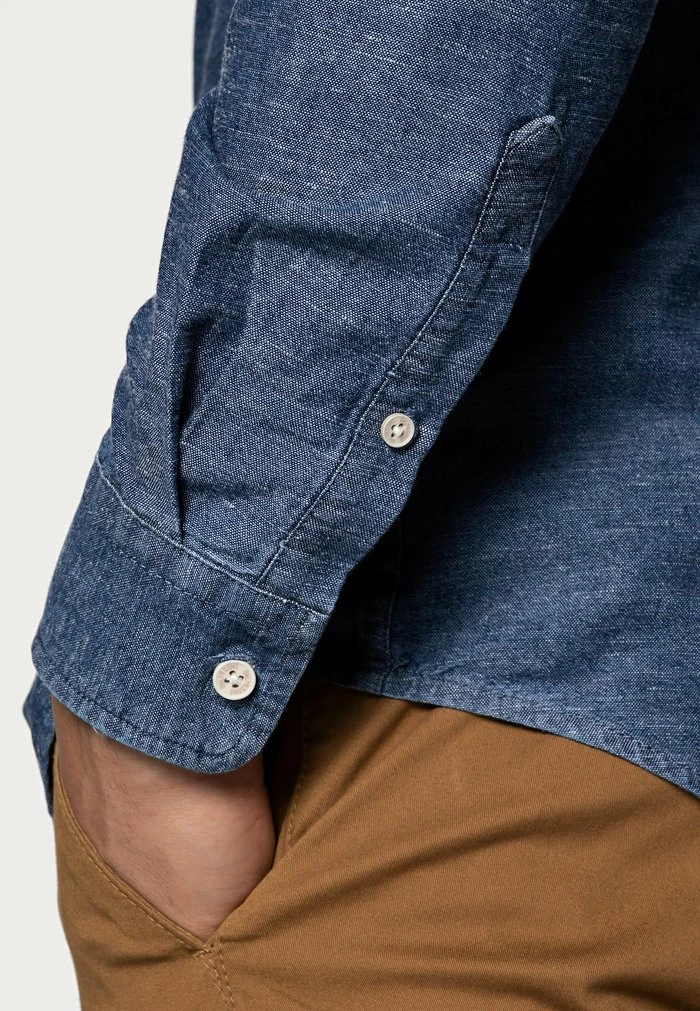 Meilleure vente 🌟 Only & Sons ONSTED SLUB CHAMBRAY - Chemise - Dark Blue Denim 😀 5 Meilleure vente 🌟 Only & Sons ONSTED SLUB CHAMBRAY - Chemise - Dark Blue Denim 😀 – Image 5