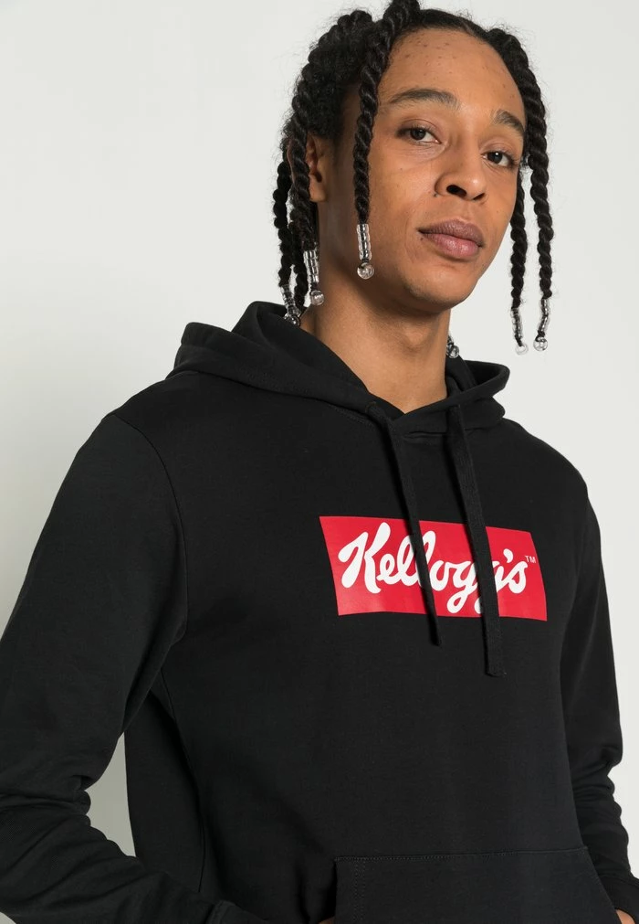 Grosses soldes 🤩 Only & Sons ONSKELLOGGS HOODIE UNISEX - Sweat à Capuche - Black 👍 5 Grosses soldes 🤩 Only & Sons ONSKELLOGGS HOODIE UNISEX - Sweat à Capuche - Black 👍 – Image 5