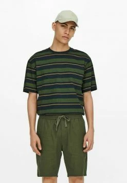 Tout neuf 🌟 Only & Sons RELAXED FIT - T-shirt Imprimé - Dark Navy 😍