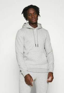 Offres 🧨 Only & Sons ONSCERES LIFE - Sweat à Capuche - Light Grey Melange ✔️