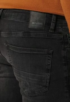 Sortie 🛒 Only & Sons Jean Slim - Schwarz 🤩 -Boutique Only & Sons d5abc9d6ac2249068ccc528becfcedb8