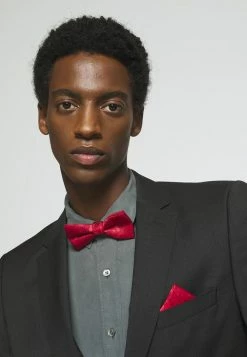 Vente flash 👏 Only & Sons ONSTAJ PATTERN BOWTIE SET - Mouchoir De Poche - Pompeian Red 🧨