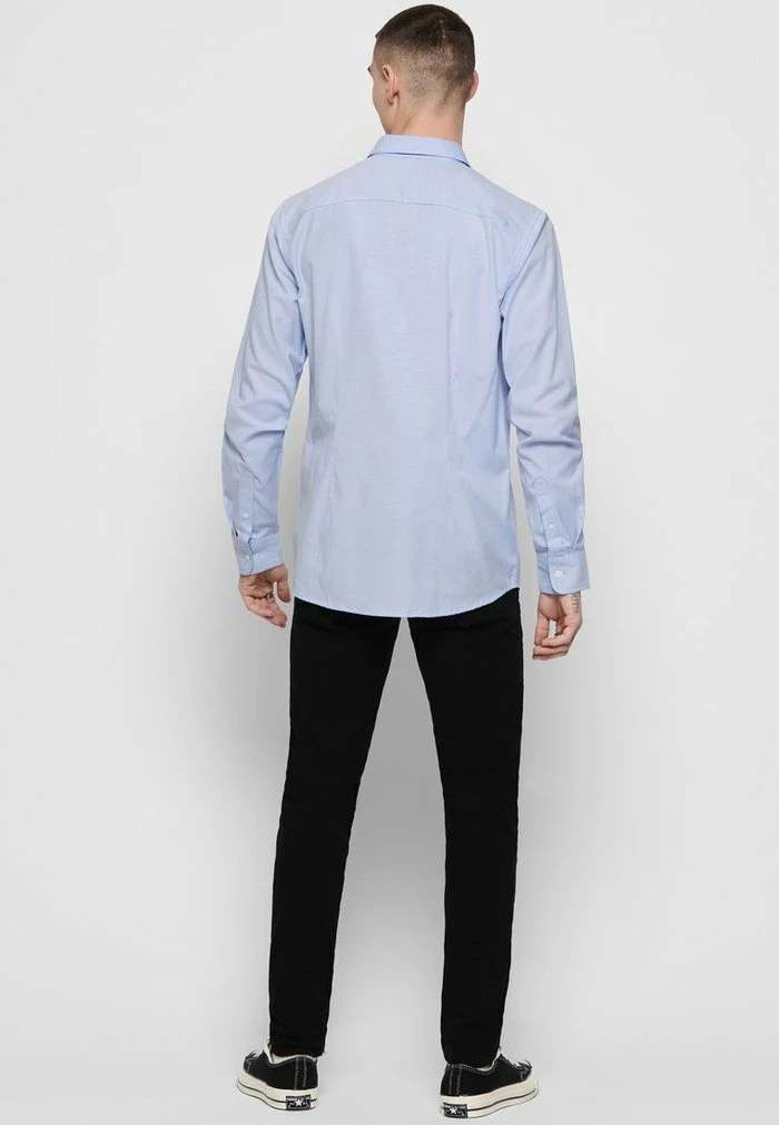 Meilleure vente 😍 Only & Sons Chemise Classique - Cashmere Blue 🛒 3 Meilleure vente 😍 Only & Sons Chemise Classique - Cashmere Blue 🛒 – Image 3