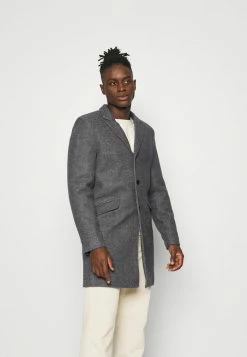 Budget ⭐ Only & Sons ONSJULIAN STAR COAT - Manteau Classique - Light Grey Melange 🧨