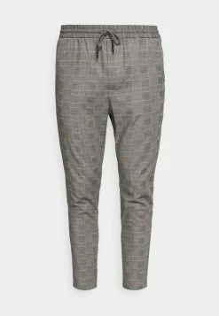 Promo ⌛ Only & Sons ONSLINUS LIFE CHECK - Pantalon Classique - Medium Grey Melange ⌛ -Boutique Only & Sons d76d165ba7784ed797c535d9632a870f