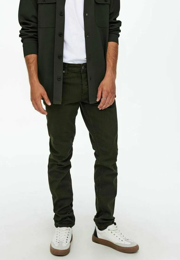 Le moins cher 🤩 Only & Sons ONSLOOM LIFE TWILL - Jean Slim - Peat 😍 1 Le moins cher 🤩 Only & Sons ONSLOOM LIFE TWILL - Jean Slim - Peat 😍