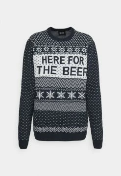 De gros 👏 Only & Sons ONSX MAS GRUMPY BEER - Pullover - Dark Navy 🔥 -Boutique Only & Sons dacb68add3e84d2e8e1db65640136ffa