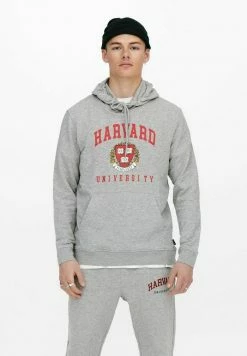 Meilleur prix 🛒 Only & Sons Sweat à Capuche - Light Grey Melange 🛒