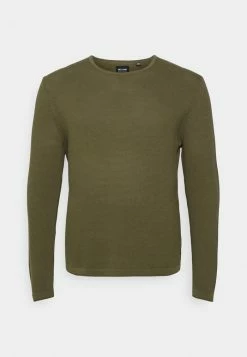 Meilleure affaire 🛒 Only & Sons ONSPANTER CREW NECK - Pullover - Olive Night 👏