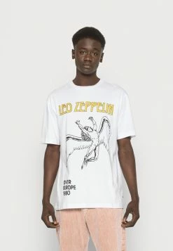 Meilleure vente ❤️ Only & Sons ONSLEDZEPPELIN TEE UNISEX - T-shirt Imprimé - Bright White 🤩