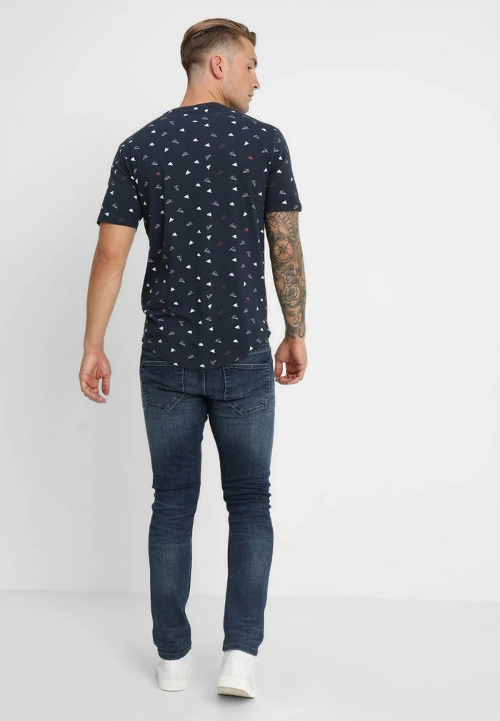 De gros đ Only & Sons ONSGENE TEE - T-shirt Imprimé - Blue Nights â 3 De gros đ Only & Sons ONSGENE TEE - T-shirt Imprimé - Blue Nights â â Image 3