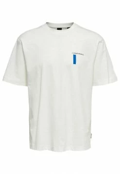 De gros 💯 Only & Sons ONSWILBERT TEE - T-shirt Imprimé - Bright White 🎁 -Boutique Only & Sons dee0fdde877546aea7714aa8dfbdefa6