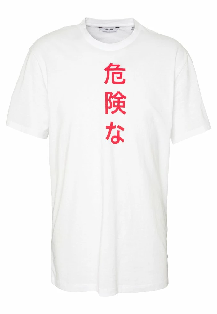 Offres ⭐ Only & Sons UNISEX ONSLUNG REG TEE - T-shirt Imprimé - White 💯 4 Offres ⭐ Only & Sons UNISEX ONSLUNG REG TEE - T-shirt Imprimé - White 💯 – Image 4