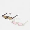Nouveau ⭐ Only & Sons ONSSUNGLASSES UNISEX 2 PACK - Lunettes De Soleil - Potting Soil/beige ✔️
