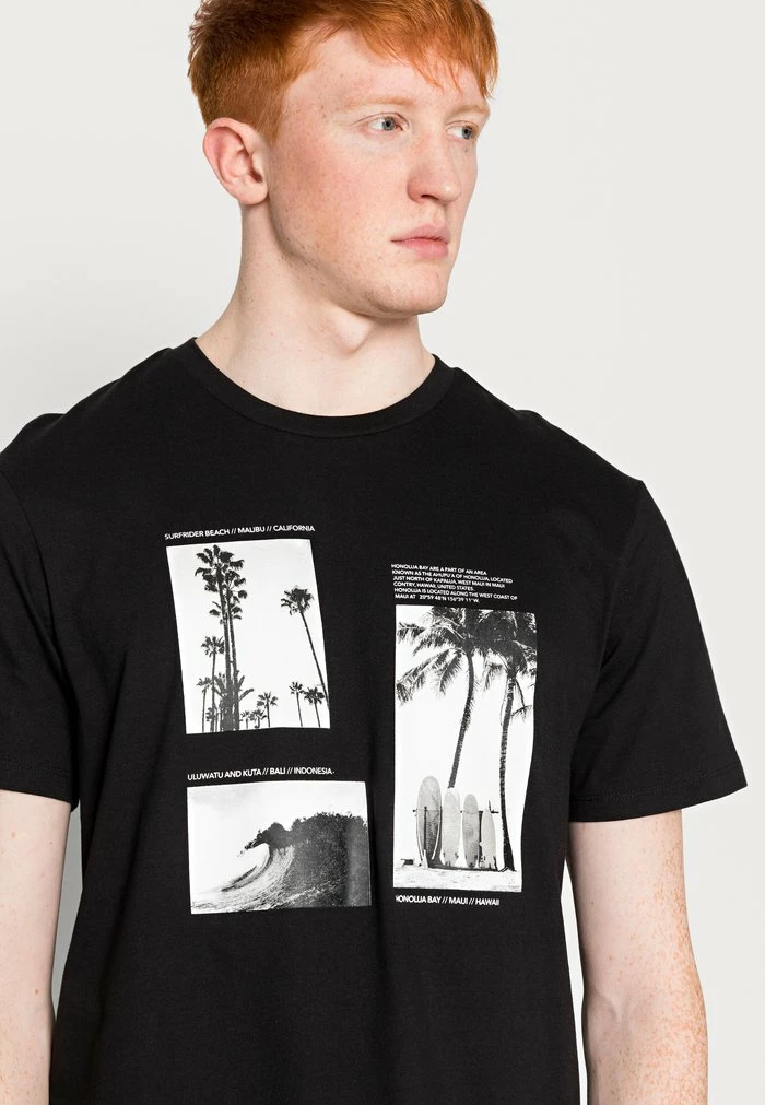 Budget 👍 Only & Sons ONSIVEY - T-shirt Imprimé - Black 💯 5 Budget 👍 Only & Sons ONSIVEY - T-shirt Imprimé - Black 💯 – Image 5