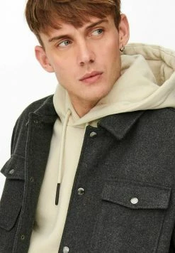 Les meilleures critiques de ⭐ Only & Sons Veste Légère - Dark Grey Melange 🧨 -Boutique Only & Sons e6c88871f69443949b89e164683b5702