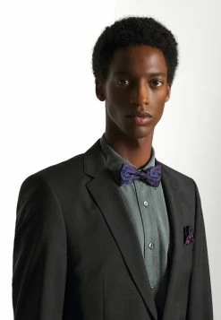 Acheter 👍 Only & Sons ONSTIMOTHY PATTERN BOWTIE SET - Mouchoir De Poche - Dark Navy/purple ⭐