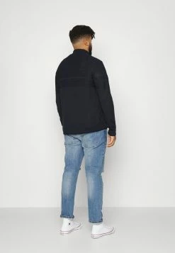 Sortie 🔥 Only & Sons ONSBLADE HALF ZIP - Pullover - Dark Navy ✔️ -Boutique Only & Sons e945f37a292541e09c8e21338316503f