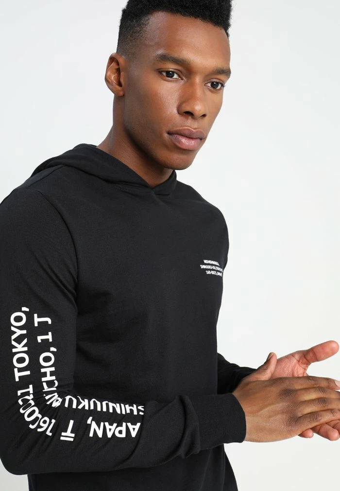 Offres 🔔 Only & Sons ONSWF DEAN TEE HOODIE - Sweat à Capuche - Black 💯 5 Offres 🔔 Only & Sons ONSWF DEAN TEE HOODIE - Sweat à Capuche - Black 💯 – Image 5