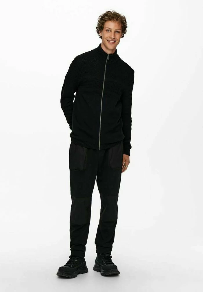 Top 10 🤩 Only & Sons ONSBACE - Gilet - Black 🔥 2 Top 10 🤩 Only & Sons ONSBACE - Gilet - Black 🔥 – Image 2