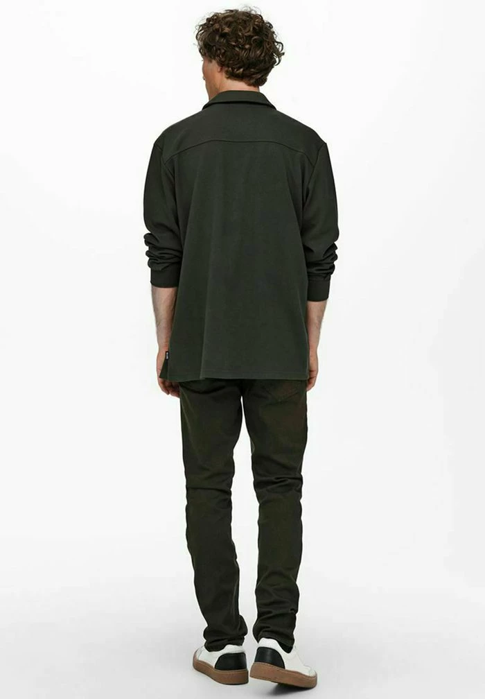 Le moins cher 🤩 Only & Sons ONSLOOM LIFE TWILL - Jean Slim - Peat 😍 3 Le moins cher 🤩 Only & Sons ONSLOOM LIFE TWILL - Jean Slim - Peat 😍 – Image 3