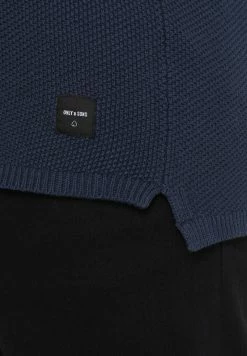 Offres 🎉 Only & Sons DAN STRUCTURE CREW - Pullover -👗 Dress Blue ✔️ 11 Offres 🎉 Only & Sons DAN STRUCTURE CREW - Pullover -👗 Dress Blue ✔️ -Boutique Only & Sons f072f6ebd3b44f4181f43d29390841e1
