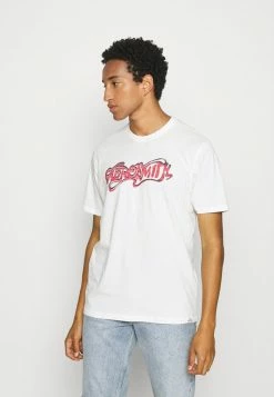 Bon marché ❤️ Only & Sons ONSAEROSMITH LIFE - T-shirt Imprimé - Cloud Dancer 😍