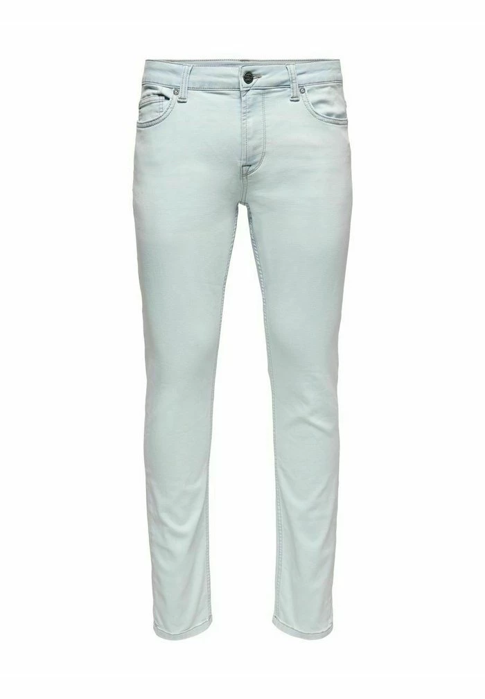 Bon marché 🛒 Only & Sons Jean Slim - Blue Denim ❤️ 1 Bon marché 🛒 Only & Sons Jean Slim - Blue Denim ❤️