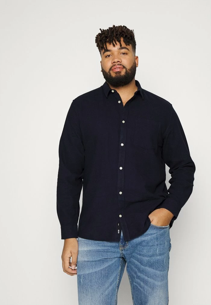 Budget 👍 Only & Sons ONSLUCA LIFE SOLID SHIRT - Chemise - Dark Navy 🔔 1 Budget 👍 Only & Sons ONSLUCA LIFE SOLID SHIRT - Chemise - Dark Navy 🔔