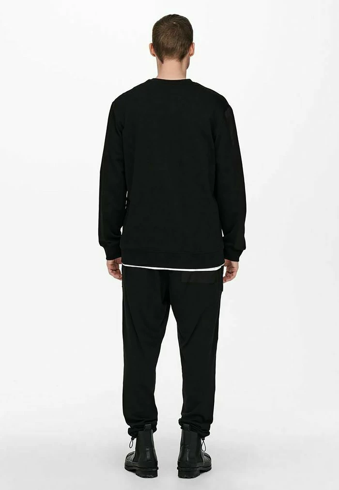 Acheter 🎉 Only & Sons Sweatshirt - Black ✨ 3 Acheter 🎉 Only & Sons Sweatshirt - Black ✨ – Image 3