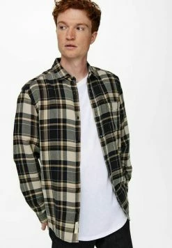 Vente flash 🌟 Only & Sons KAROMUSTER - Chemise - Pelican 💯 -Boutique Only & Sons f595f58e5c354543ba21a1586db22c69