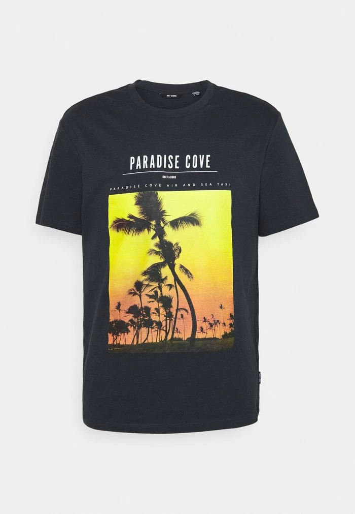Remise 👍 Only & Sons ONSPASMAL LIFE TEE - T-shirt Imprimé - Dark Navy 😍 4 Remise 👍 Only & Sons ONSPASMAL LIFE TEE - T-shirt Imprimé - Dark Navy 😍 – Image 4