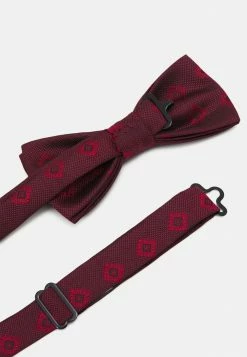 Promo ⭐ Only & Sons ONSTROY PATTERN BOW TIE SET - Noeud Papillon - Merlot 🌟 -Boutique Only & Sons f8ff02155c9743db87a5e85bffda2cf6