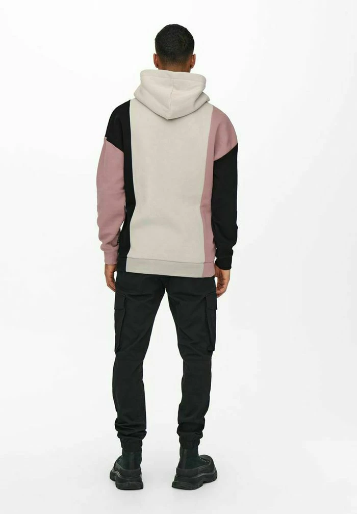 Tout neuf ✔️ Only & Sons RELAXED - Sweat à Capuche - Silver Lining 🛒 3 Tout neuf ✔️ Only & Sons RELAXED - Sweat à Capuche - Silver Lining 🛒 – Image 3