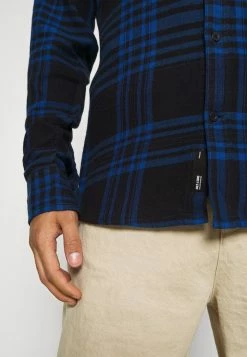 Meilleure vente 😀 Only & Sons ONSNATE LIFE CHECK SHIRT - Chemise - Dark Navy ✨ -Boutique Only & Sons f9f37c275ebf4ba5af7258e03bd66701