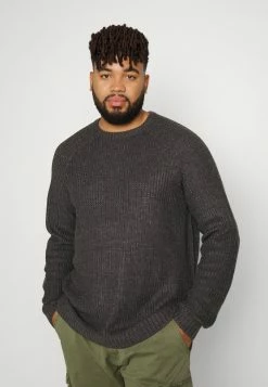 Vente flash 🤩 Only & Sons ONSKELVIN CREW NECK - Pullover - Dark Grey Melange 🧨