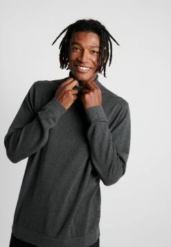 Le moins cher 🤩 Only & Sons ONSALEX ROLL NECK - Pullover - Dark Grey Melange/solid 👍