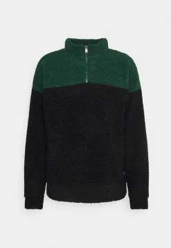 Meilleur prix ✔️ Only & Sons ZIP HIGHNECK - Sweat Polaire - Dark Green 👍