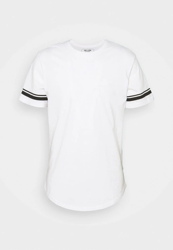 Budget 👍 Only & Sons ONSMATT LIFE LONGY STRIPE - T-shirt Imprimé - White ✔️ 4 Budget 👍 Only & Sons ONSMATT LIFE LONGY STRIPE - T-shirt Imprimé - White ✔️ – Image 4